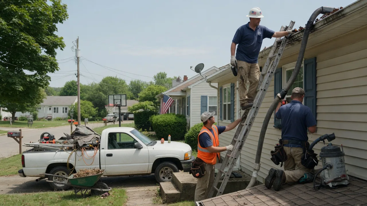 Gutter Installation in Dagus Mines, PA near me